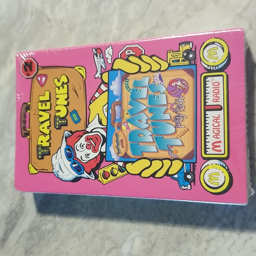 Sealed McDonald's 1995 Travel Tunes Cassette